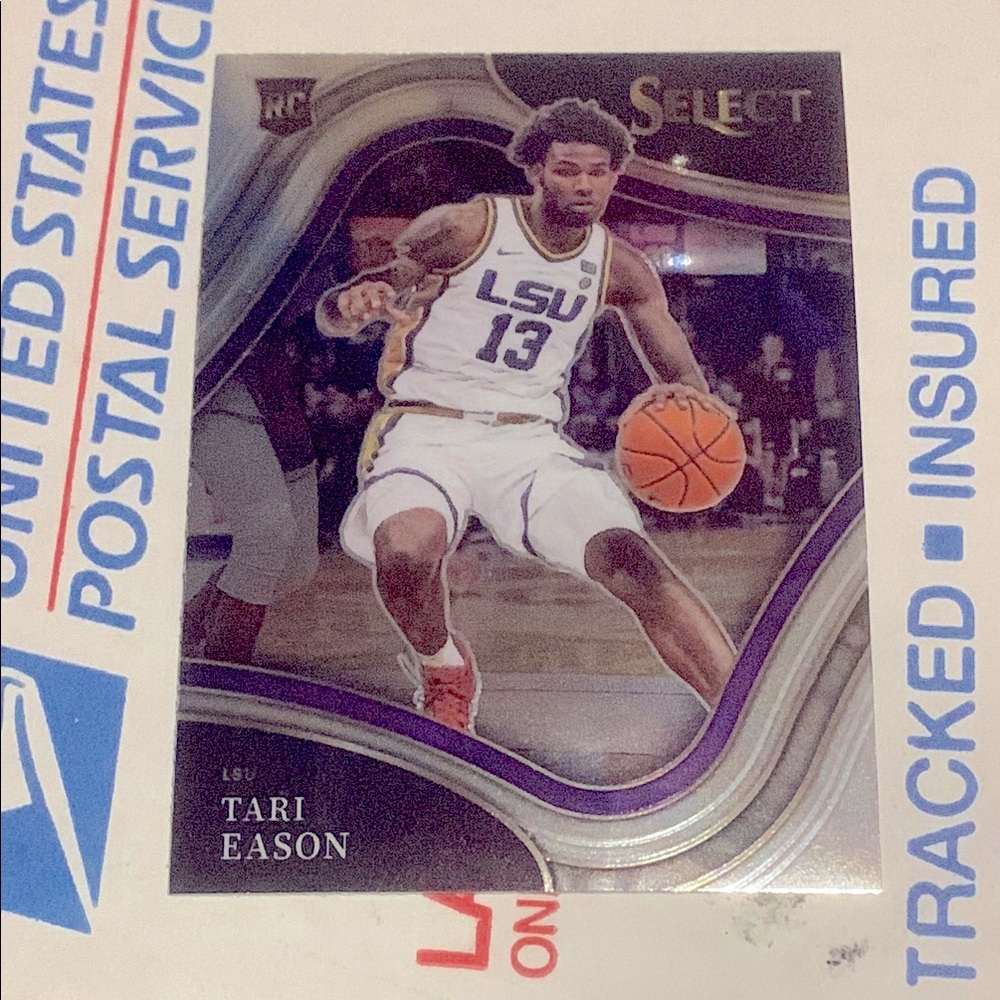 Tari Eason LSU Select Rookie Basketball Trading Card Chronicles Draft Picks